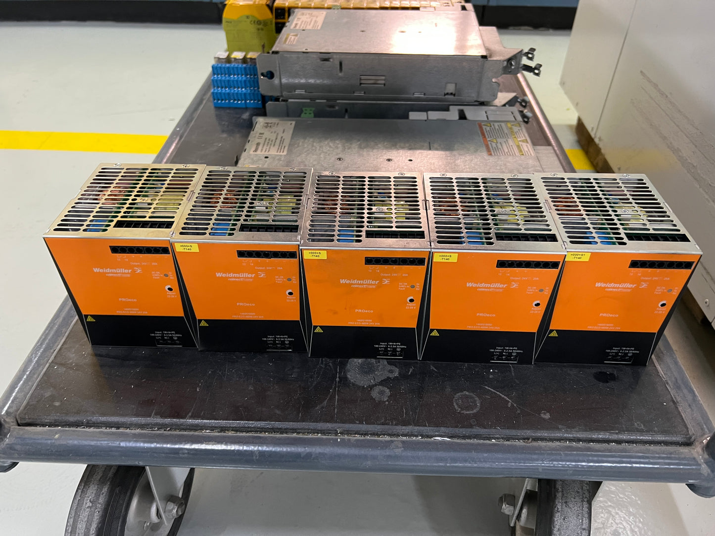 1x Weidmüller PRO ECO 480W 24V 20A DIN-Rail Power Supply 1469510000