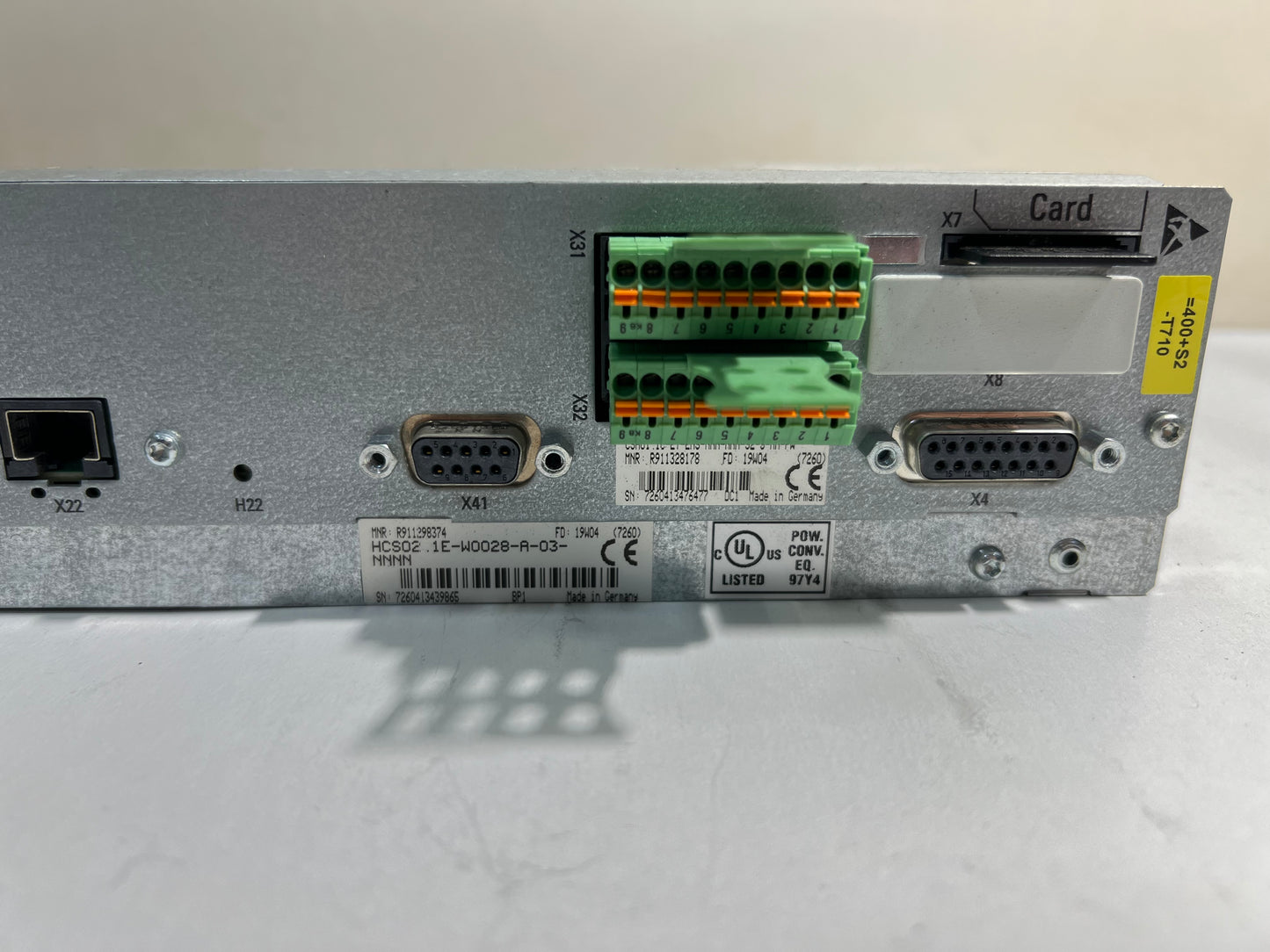 Rexroth IndraDrive C HCS02.1E-W0028-A-03-NNNN Drive Controller