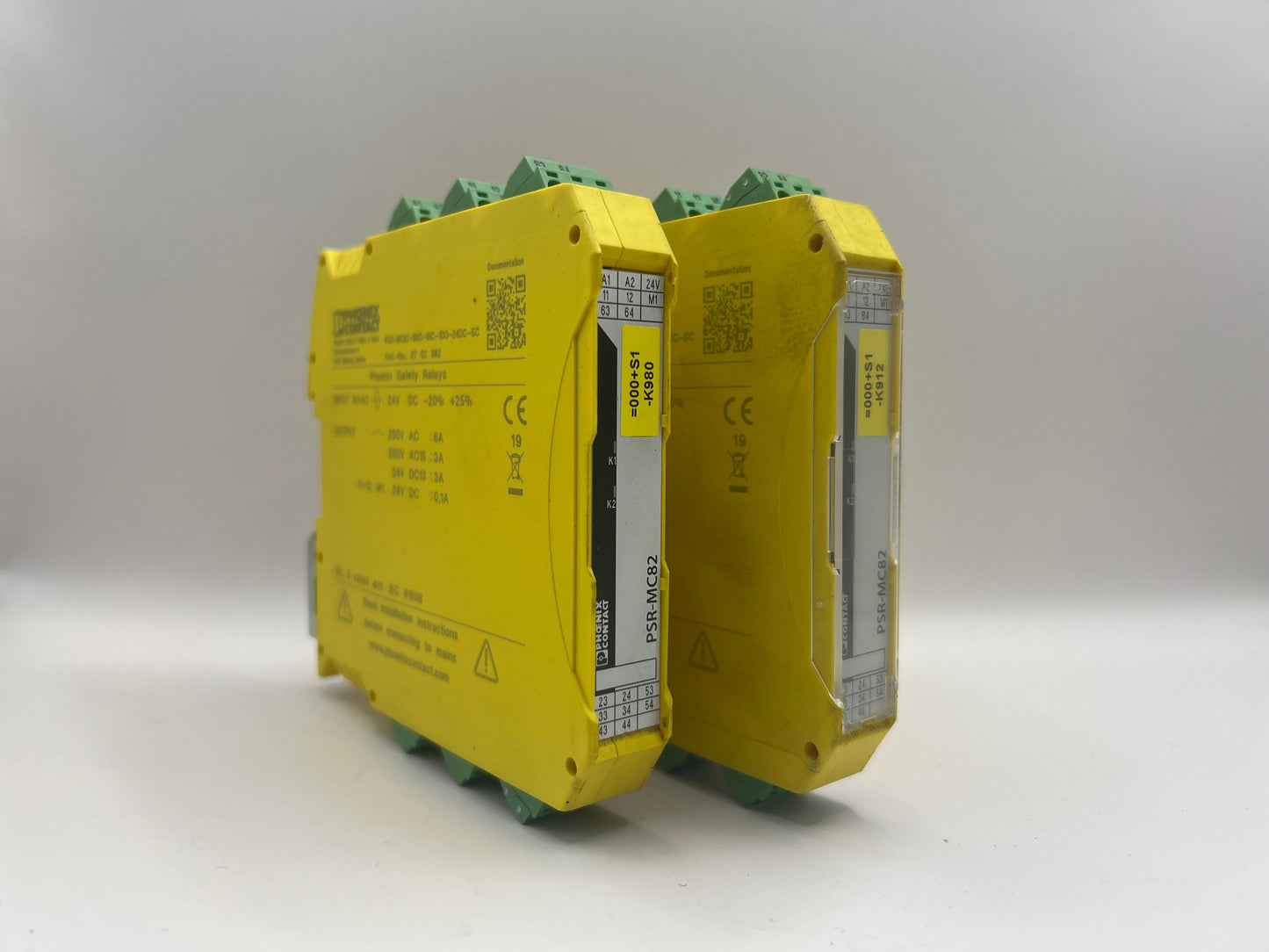 1x Phoenix Contact PSR-MC82-5NO-1NC-1DO-24DC-SC Expansion Module 2702382 24V DC