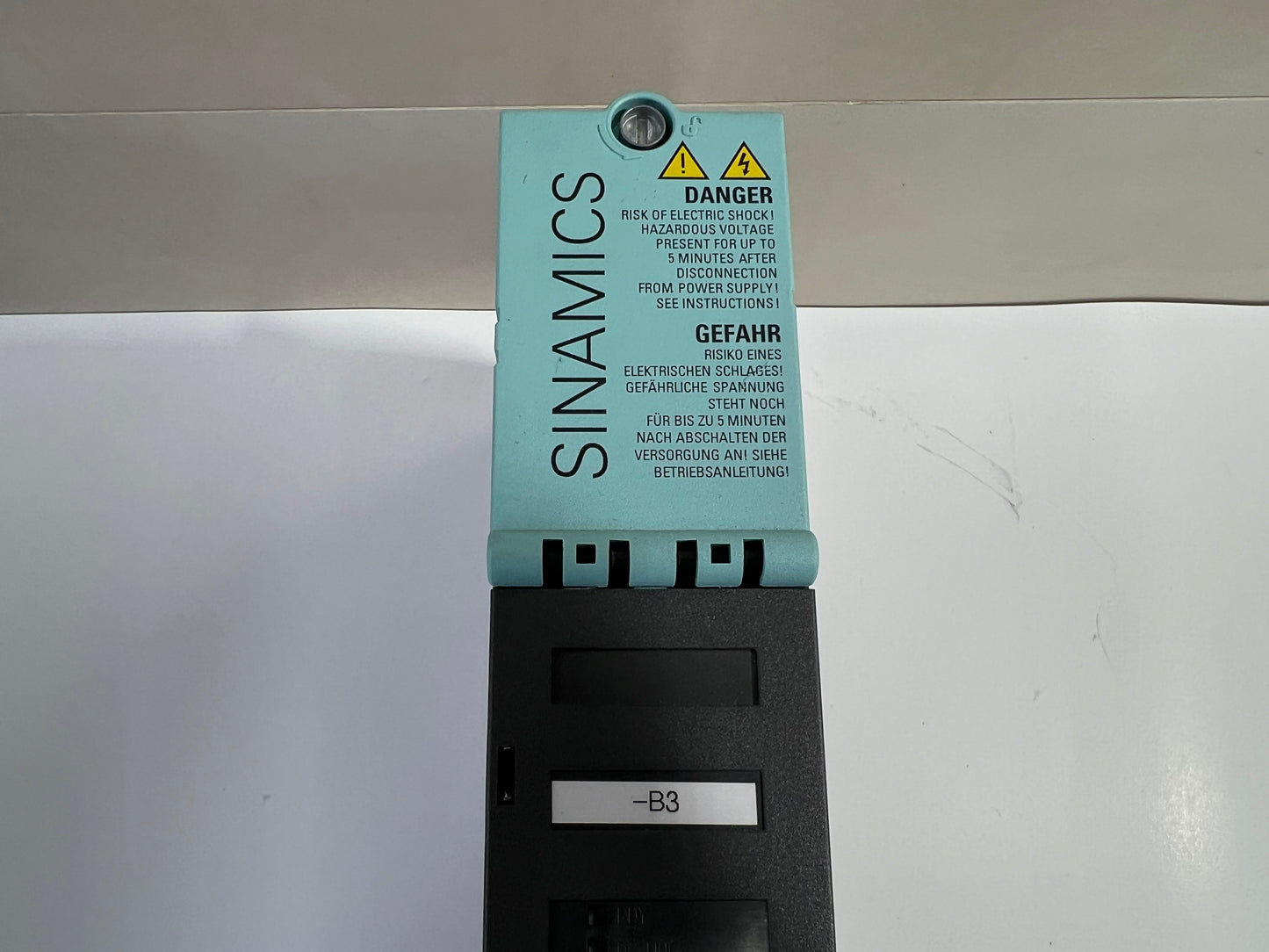 1x Siemens 6SL3120-1TE21-8AA3 6SL3 120-1TE21-8AA3 SINAMICS S120 Single Motor Module