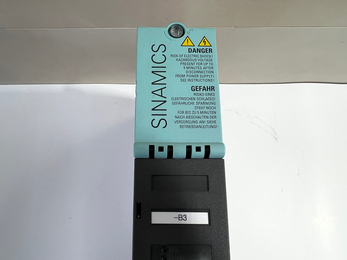 1x Siemens 6SL3120-1TE21-8AA3 6SL3 120-1TE21-8AA3 SINAMICS S120 Single Motor Module