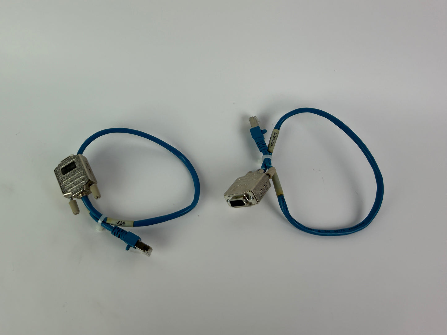 1x RJ45 to DB9 RS232 Serial Adapter Cable 30cm CAT5e Industrial PLC CNC