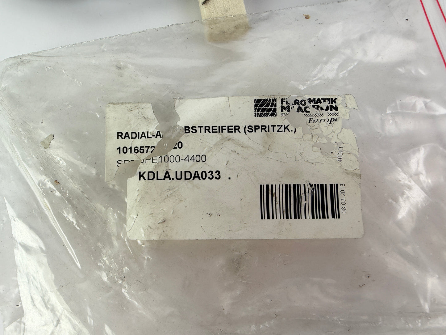 Ferromatik Milacron Radial Abstreifer 10165720 Injection Molding Scraper