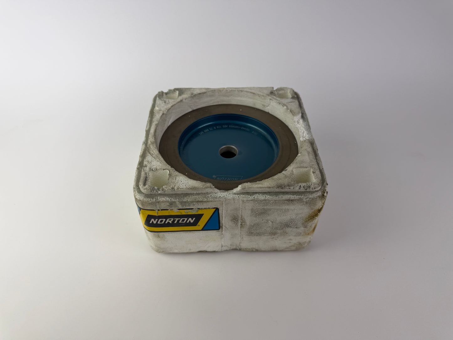 Norton ASD 126 R75 B99 6A2 + Diamix D126 R75 B07 Diamond Grinding Wheel 2pc