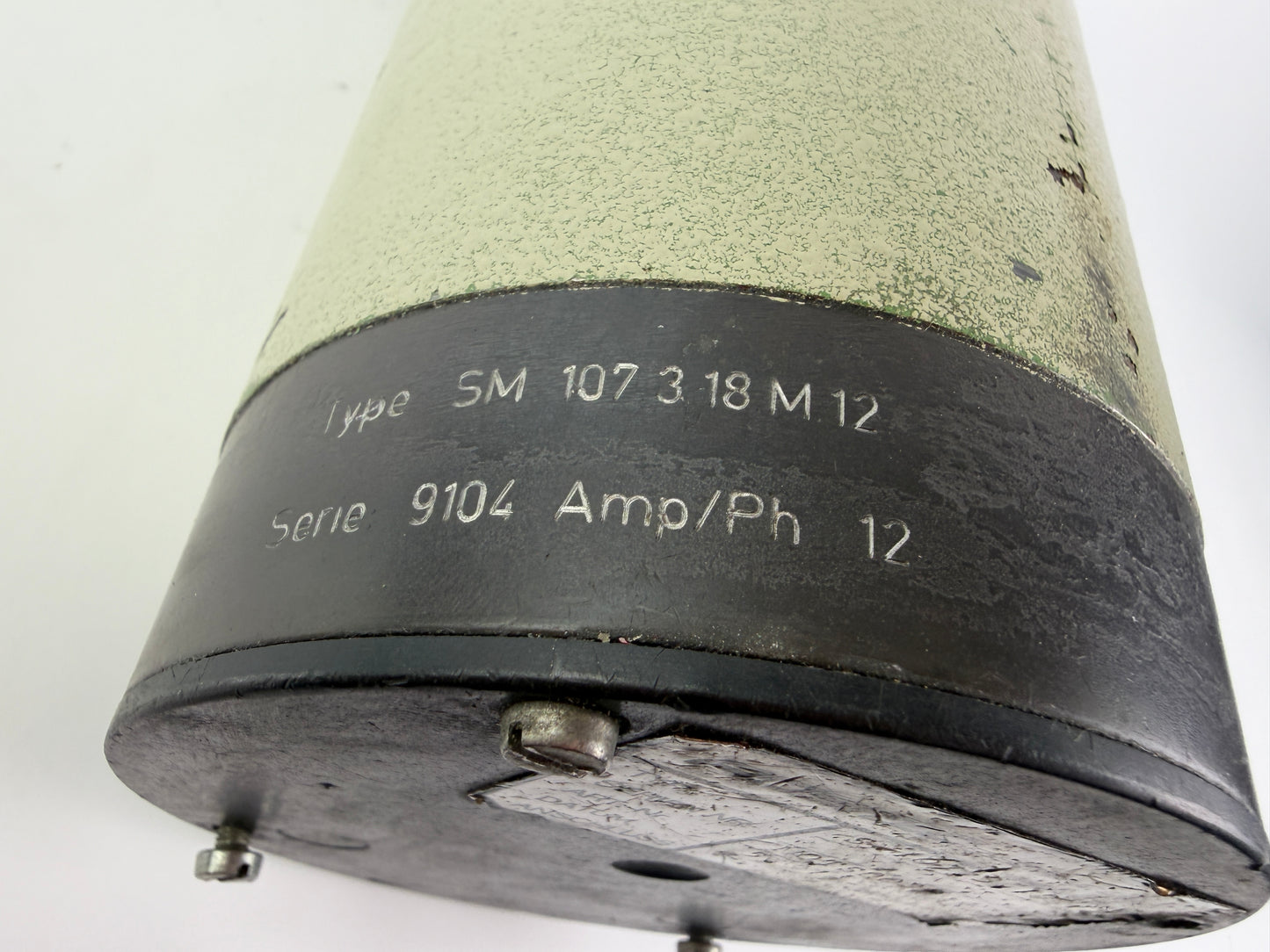 Zebo Tronics SM107.3.18.M12 Stepper Motor Postec Electronic GmbH 12A Made in Germany