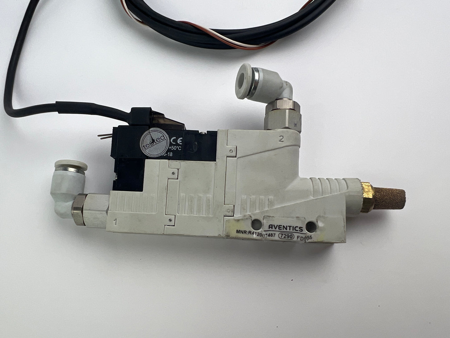 Aventics R412007487 Ejector, Series EBS with 230cm Cable