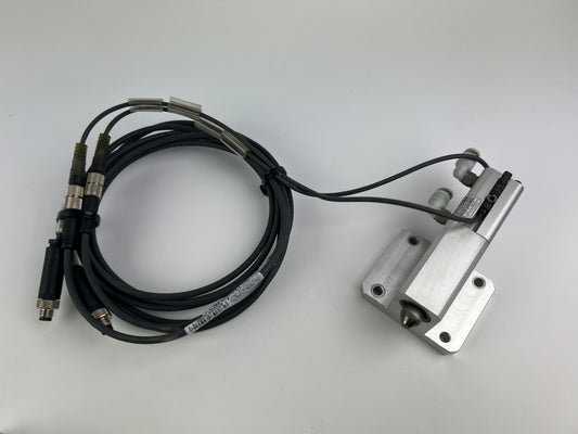 1x Aventics R412019802 SSI Short-Stroke Cylinder + 2x R412022873 Sensors