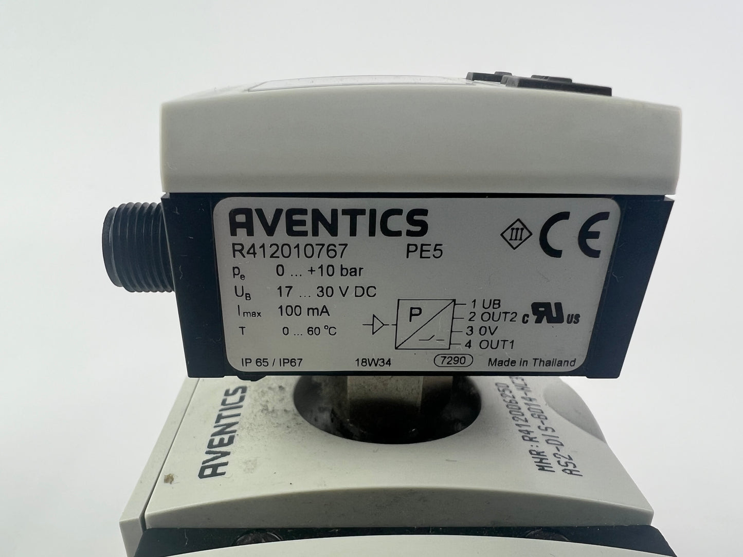 Aventics R412006256 R412006175 R412006380 R412006272 R412006250 + R412010767 Pressure Regulating Valves