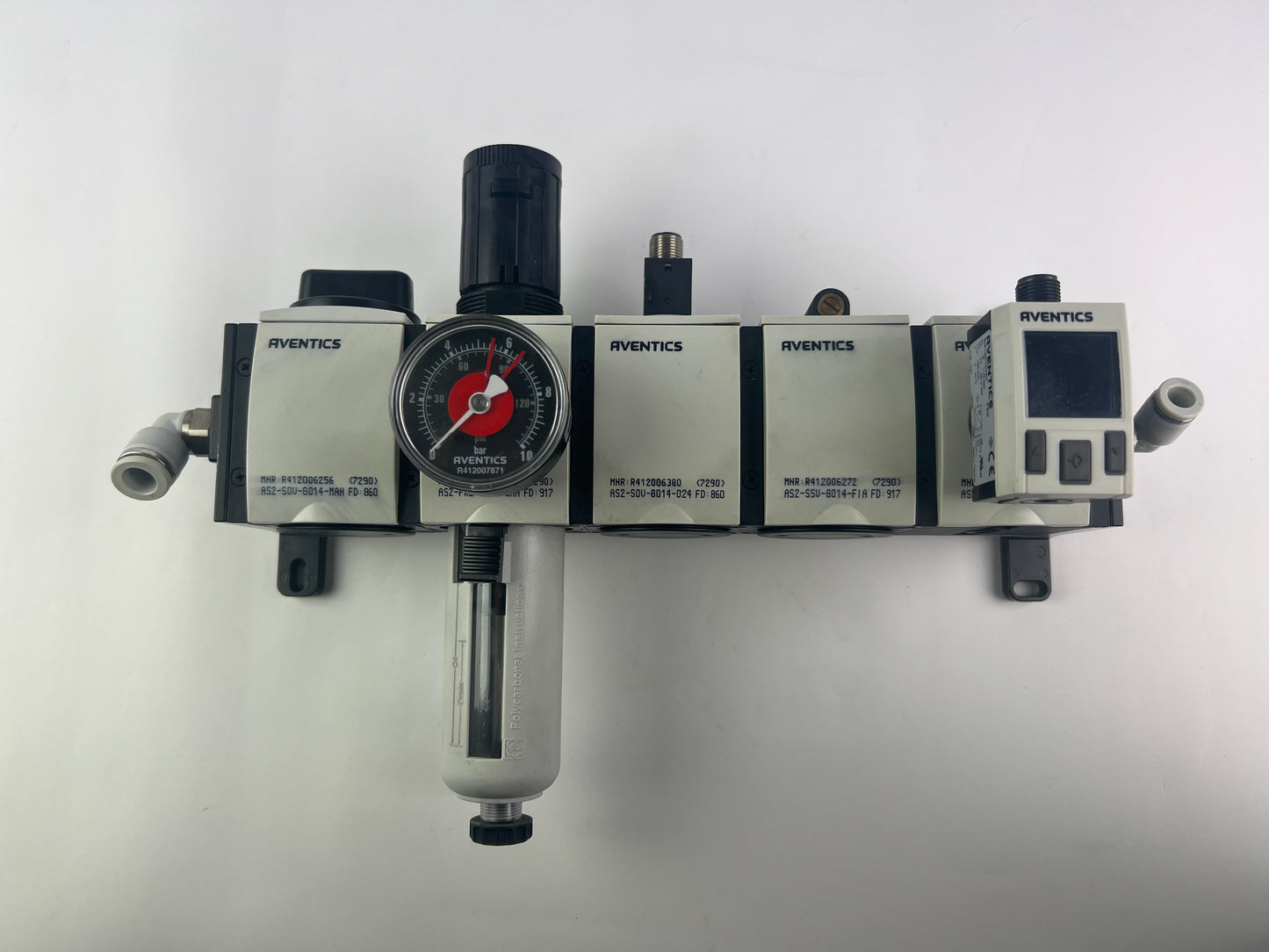 Aventics R412006256 R412006175 R412006380 R412006272 R412006250 + R412010767 Pressure Regulating Valves