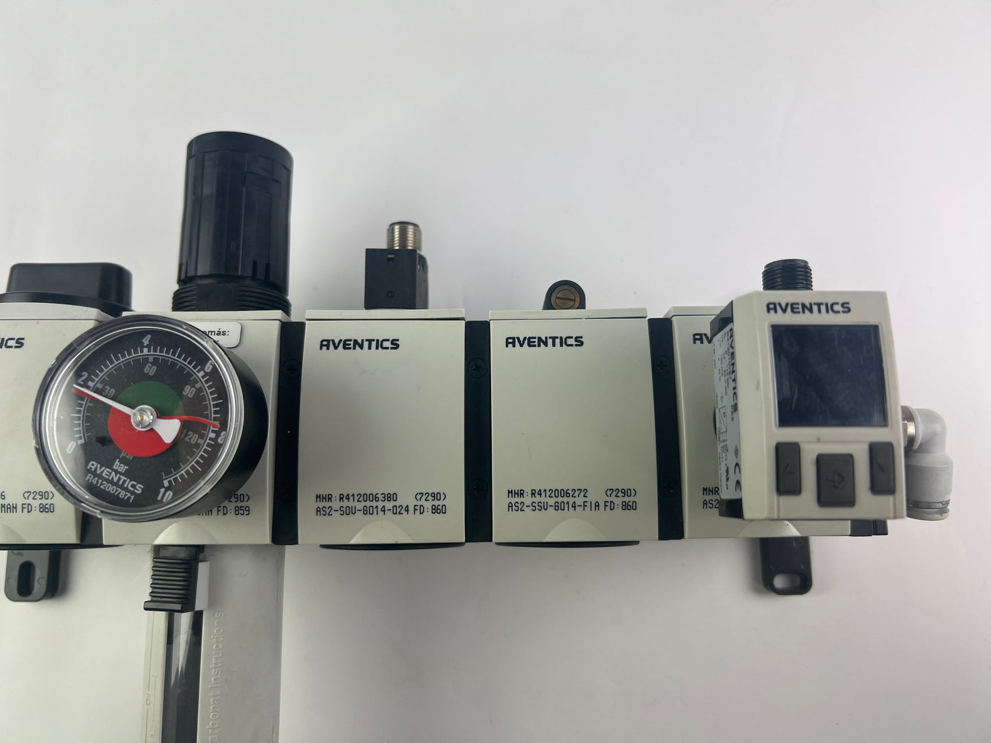 Aventics R412006256 R412006175 R412006380 R412006272 R412006250 + R412010767 Pressure Regulating Valves