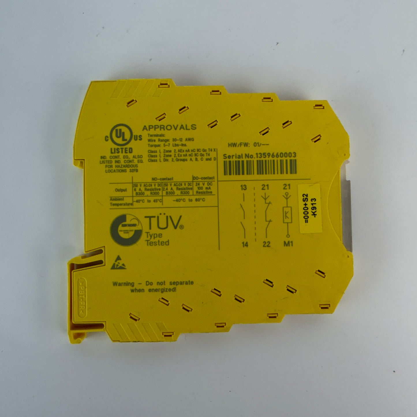 Phoenix Contact PSR-PS20-1NO-1NC-24DC-SC 2700356 Safety Coupling Relay 24VDC
