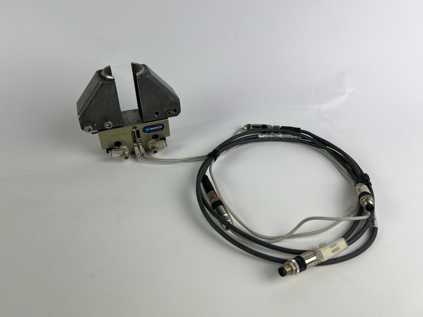 Schunk PGN+P64-1 Pneumatic Gripper 0318496 + 2x Sensors 135cm