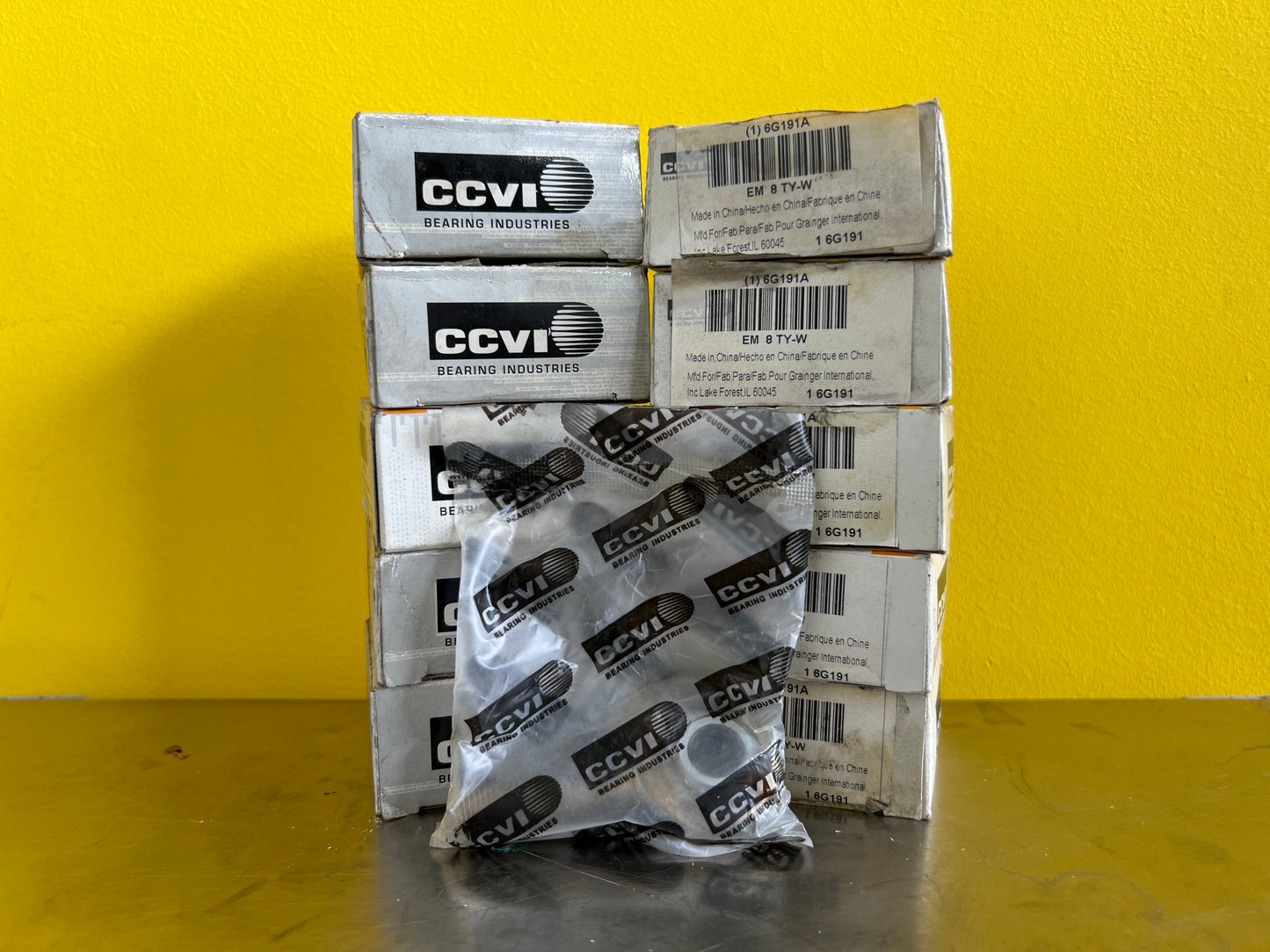 CCVI EM 8 TY-W / 6G191A Male Right-Hand Rod End Bearing – M8 Thread