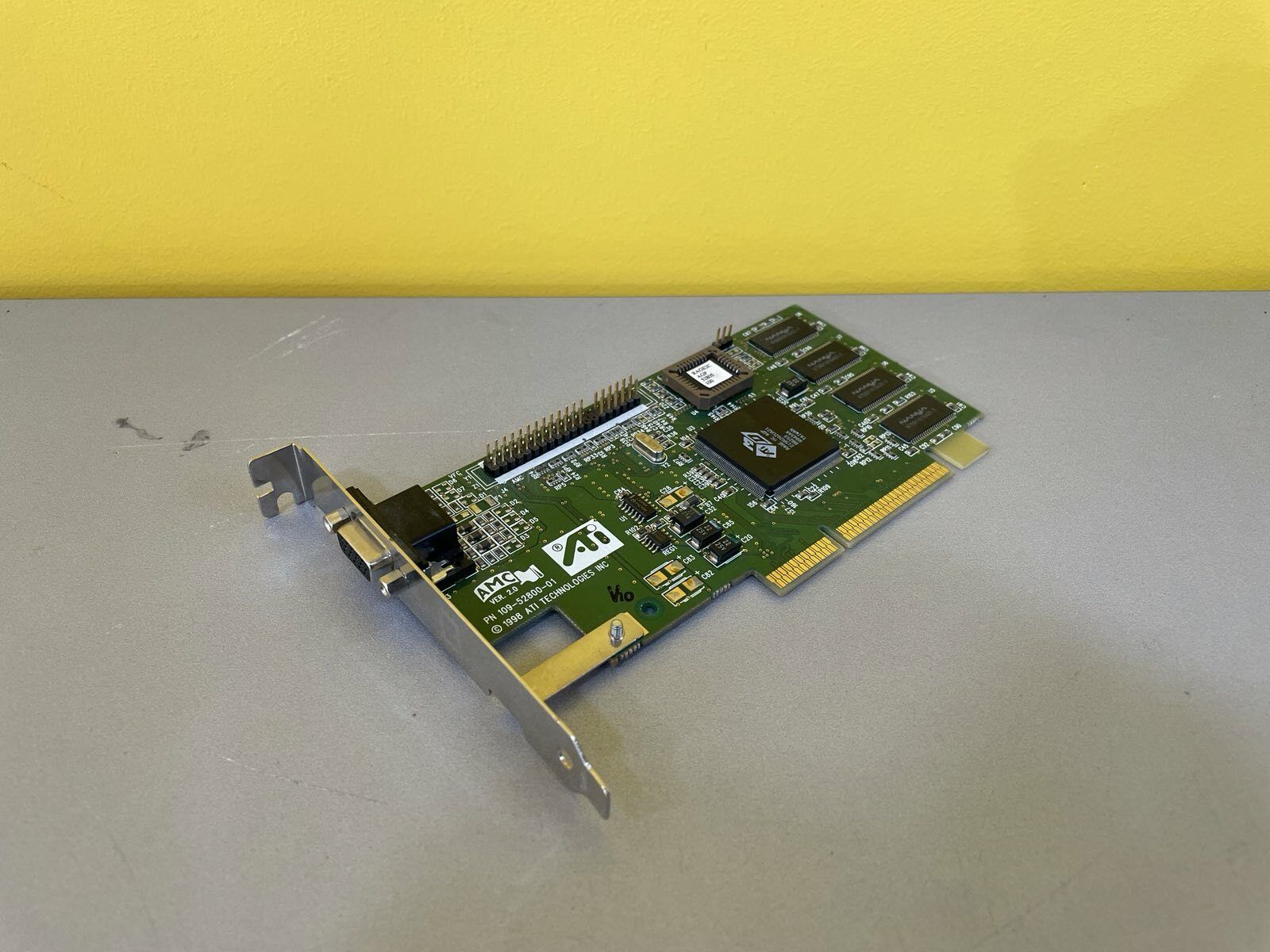 ATI RAGE IIC AGP 8MB 109-52800-00 VGA SDR - Tested ATI RAGE IIC AGP 8MB 109-52800-00 VGA SDR - Tested