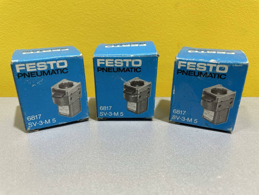 Festo Front panel valve SV-3-M5 6817