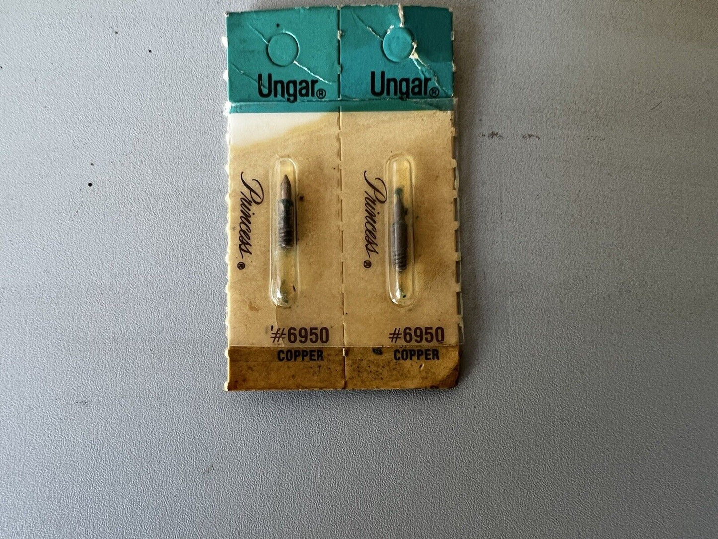Ungar 6950, 1/8"" Thread - 1/16"" (0.015"") Conical Copper Soldering Tip