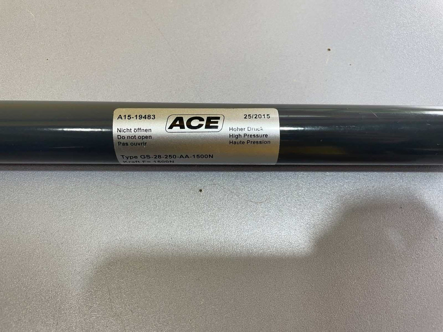 1x ACE GS-28-250-AA-1000N GAS SPRING ACTUATOR