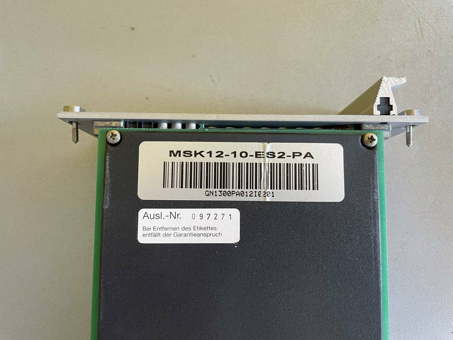 1x BAUTZ MSK12-10-ES2-PA Servo Drive Amplifier