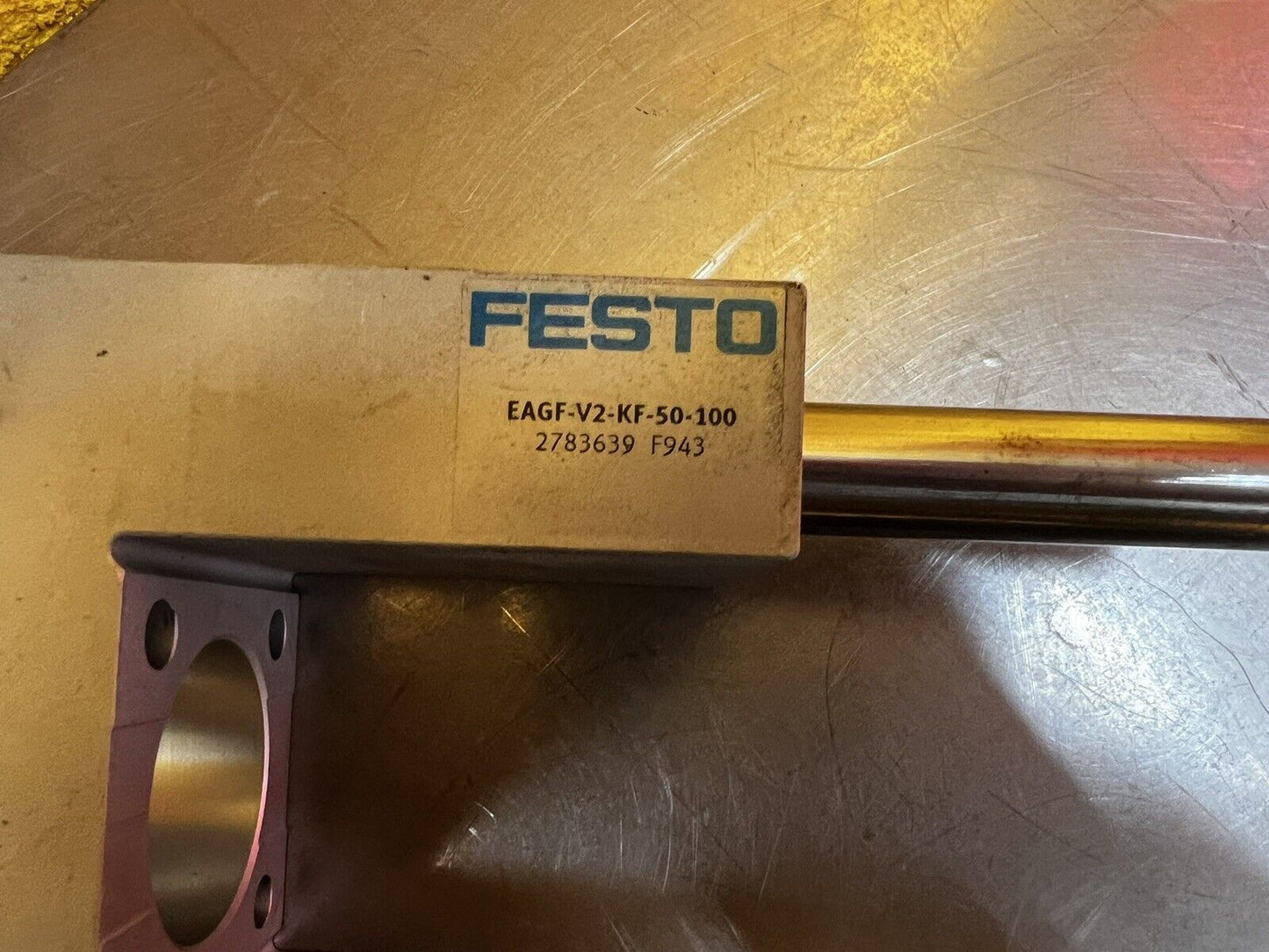 Festo EAGF-V2-KF-50-100 Guide Unit – For 50mm Bore Cylinders, 100mm Stroke