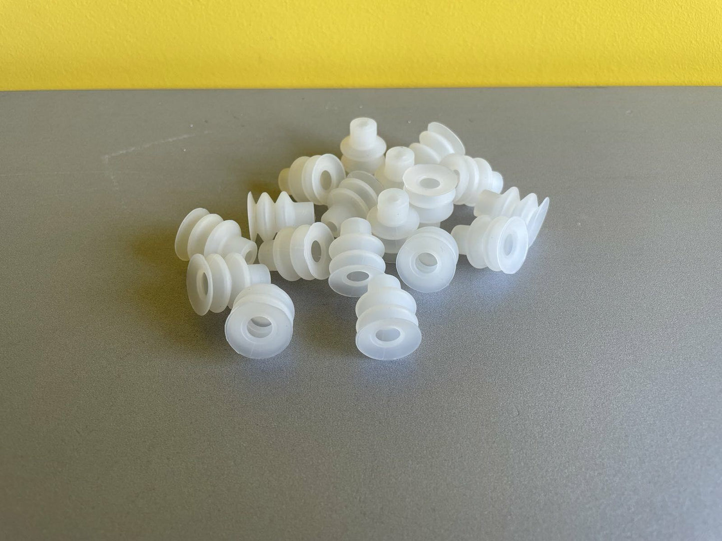 Lot of 54 Schmalz FG-20-SI-55-N016 Vacuum Pad – Ø20mm, Silicone, Flat Grip Cup 10.01.06.00059