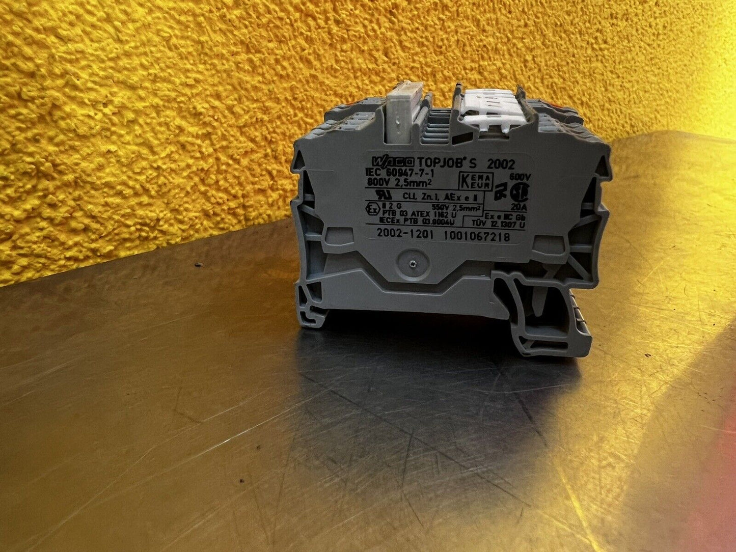 WAGO Line Clamp – IEC 60947-7-1 Compliant DIN Rail Terminal Block