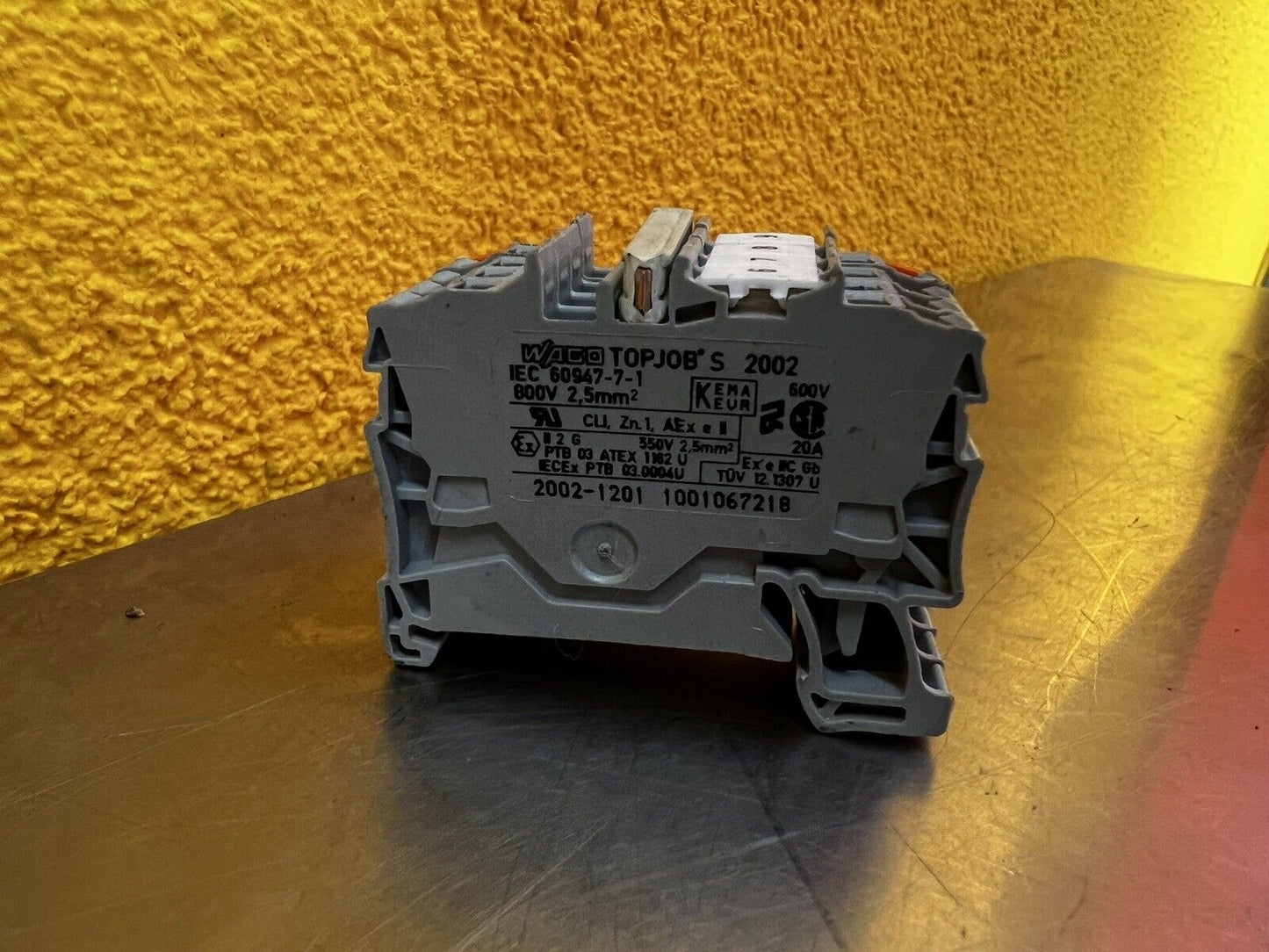 WAGO Terminal Block – IEC 60947-7-1 Compliant