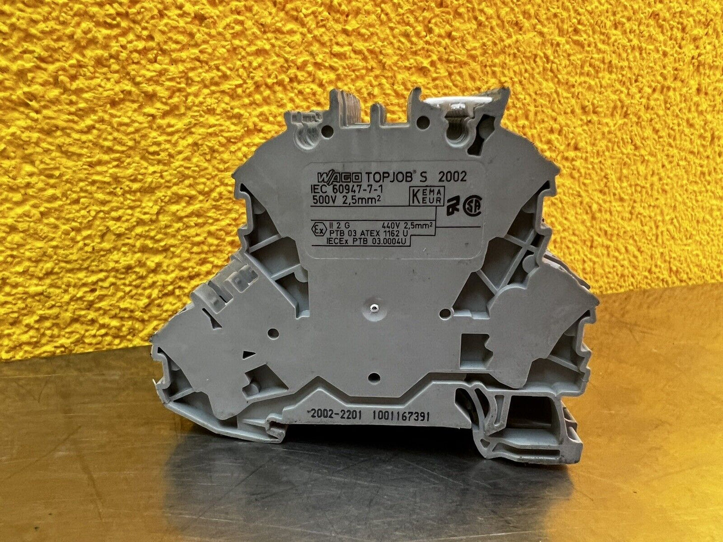 WAGO Terminal Block – IEC 60947-7-1 Rail-Mount (Reihenklemme)