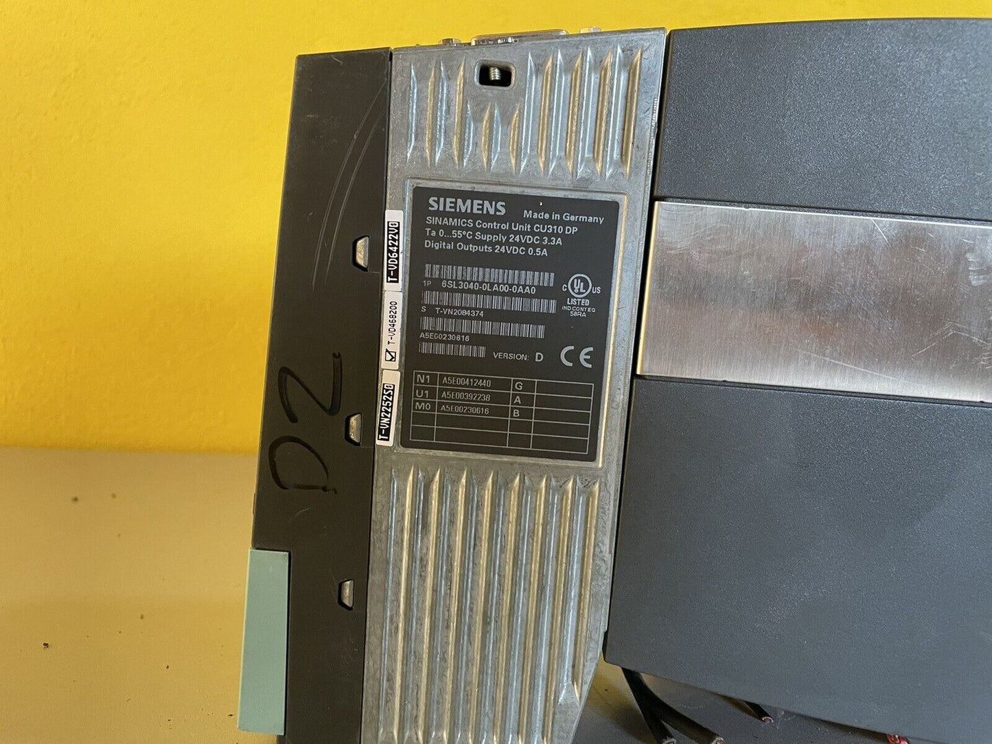 1x Siemens Control Unit CU310 DP & Power module 340 6SL3040-0LA00-0AA0