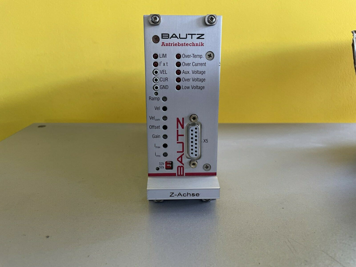 1x BAUTZ MSK12-10-ES2-PA Servo Drive Amplifier