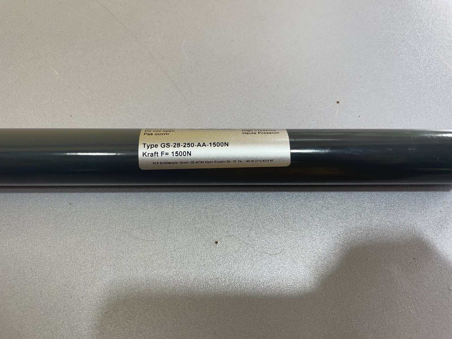 1x ACE GS-28-250-AA-1000N GAS SPRING ACTUATOR