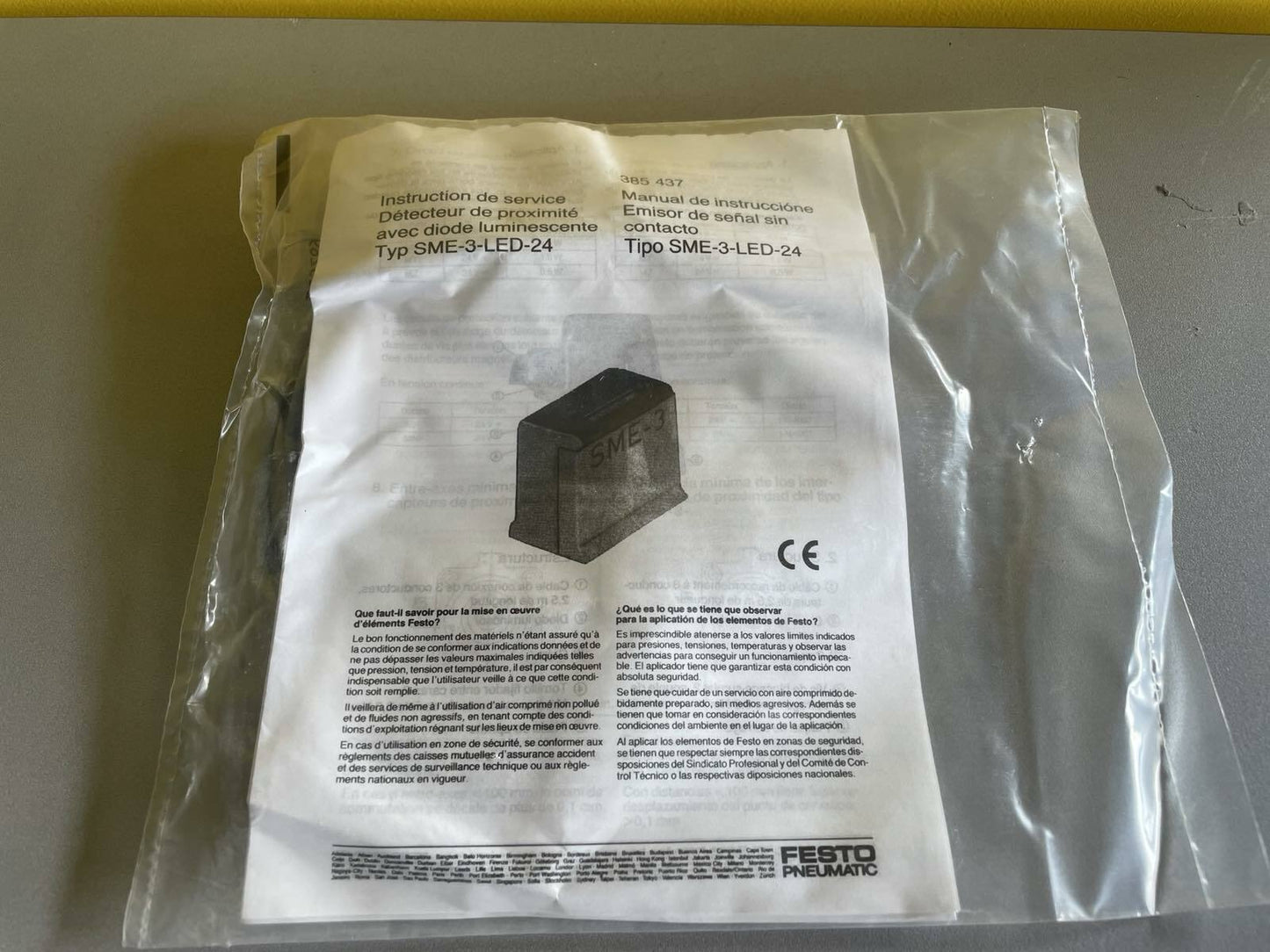 Festo SME-3-LED-24 Proximity Switch