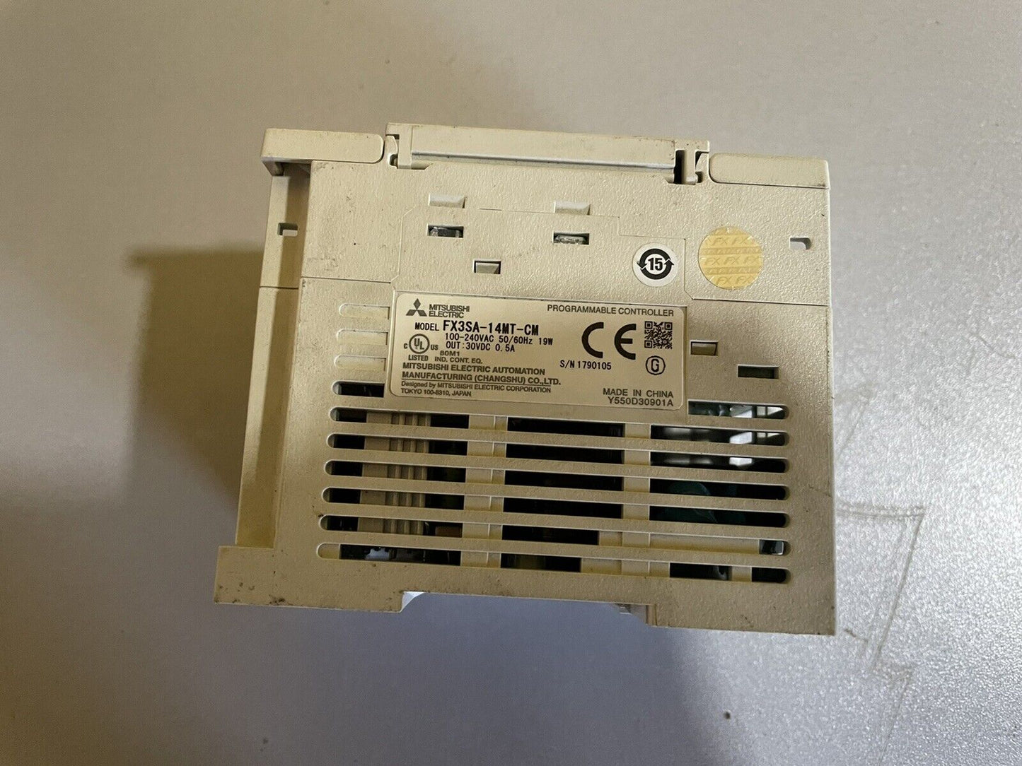 1x Mitsubishi PLC Controller module FX3SA-14MR-CM FX3SA-14MT-CM