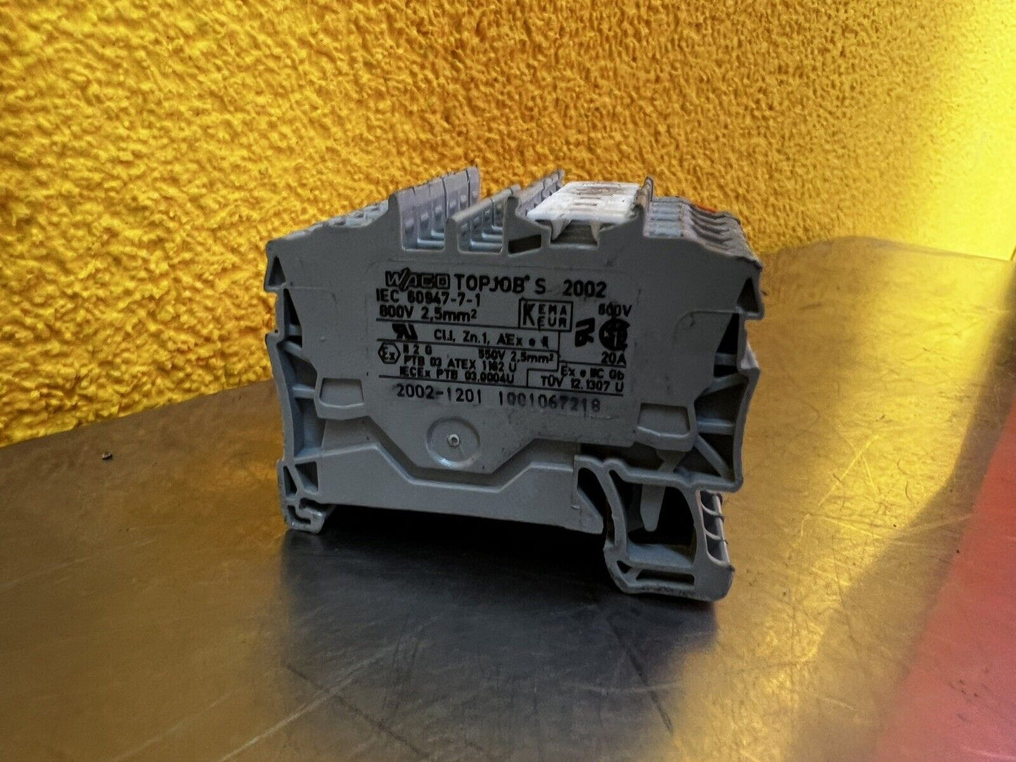 WAGO Terminal Block – IEC 60947-7-1 Compliant