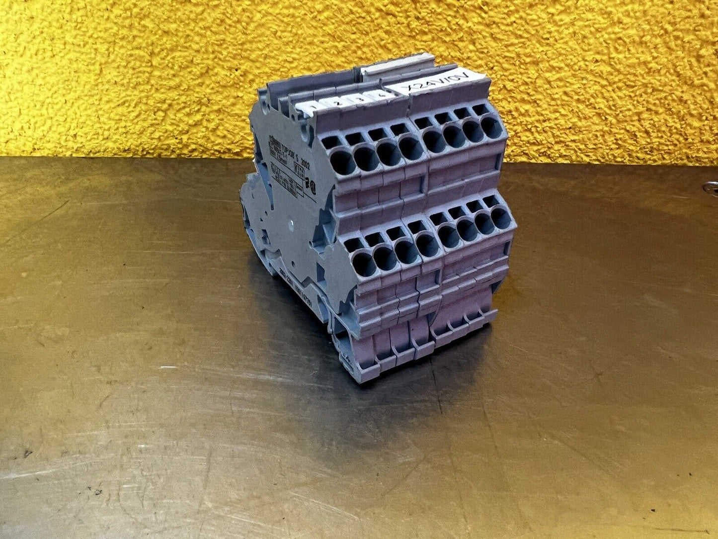 WAGO DIN Rail Terminal Block – IEC 60947-7-1 Reihenklemme