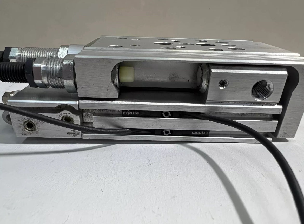 Aventics R412019199 Slide Cylinder 10Bar with Sensor & 1.2m Cable