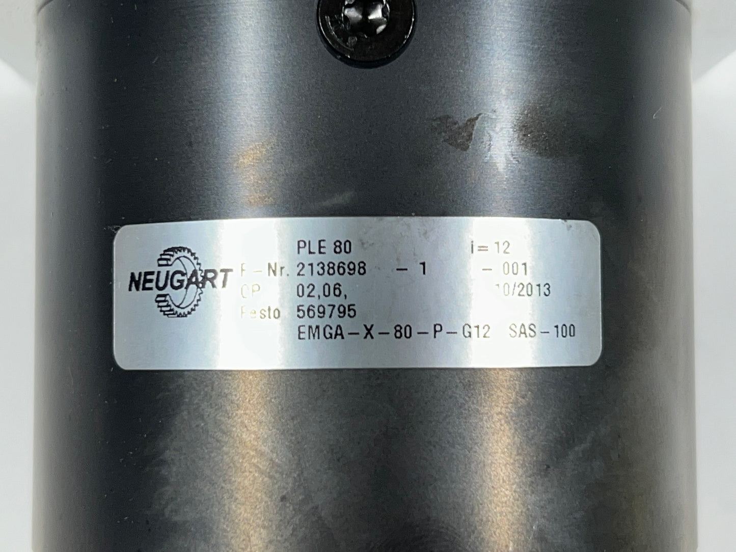 FESTO / NEUGART New EMGA-X-80-P-G12 SAS-100 Transmission