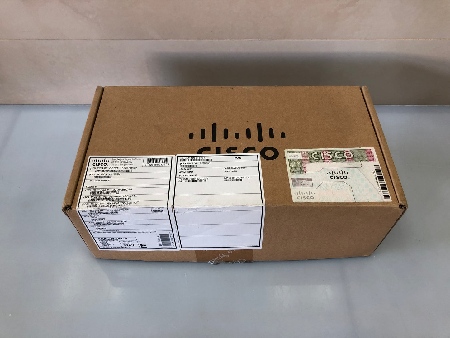 Cisco WAVE-APNV-GE-12T 12-Port Expansion Module