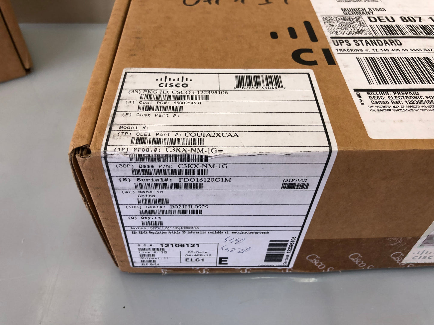 Cisco C3KX-NM-1G CATALYST 3K-X 1G Network Module