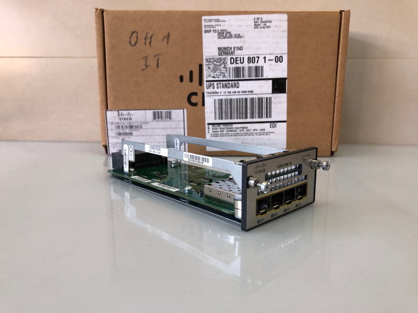 Cisco C3KX-NM-1G CATALYST 3K-X 1G Network Module