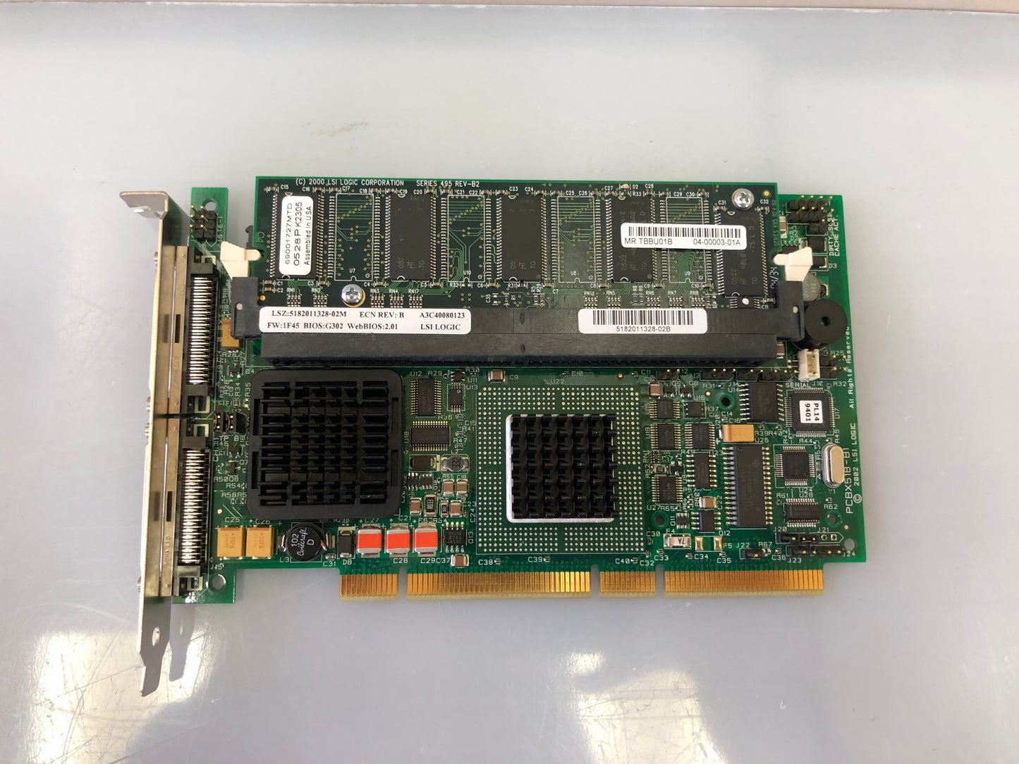 LSI A3C40080123 5182011328-02M Series 495 rev-b2 Logic Board