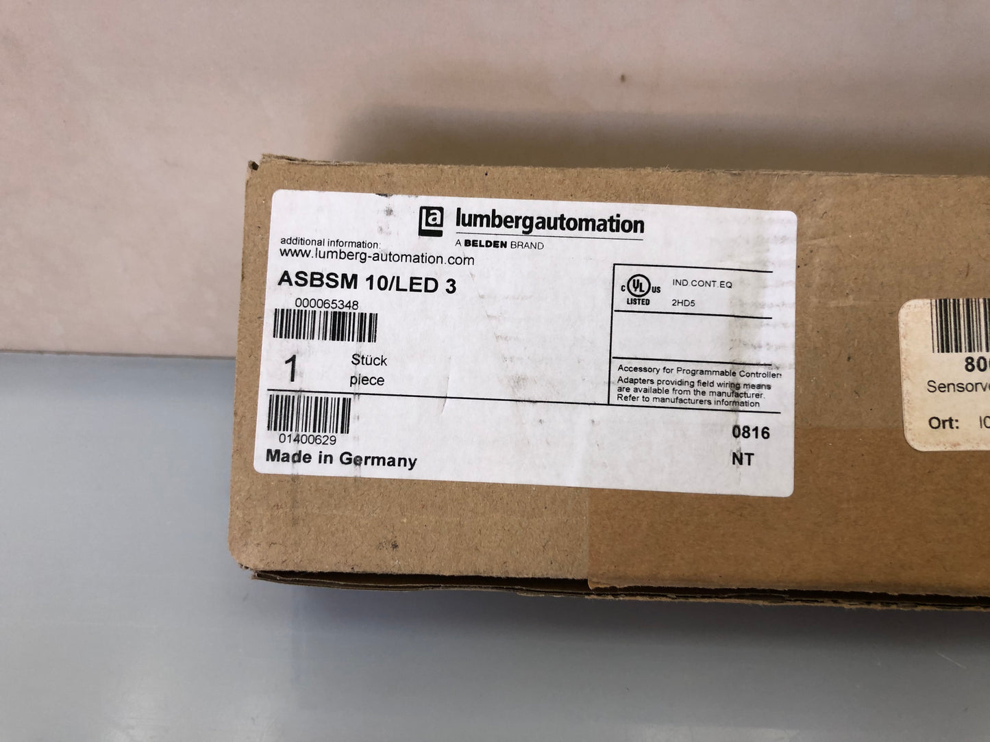 ASBSM 10/LED 3 Lumberg Automation Module Brand New In Box