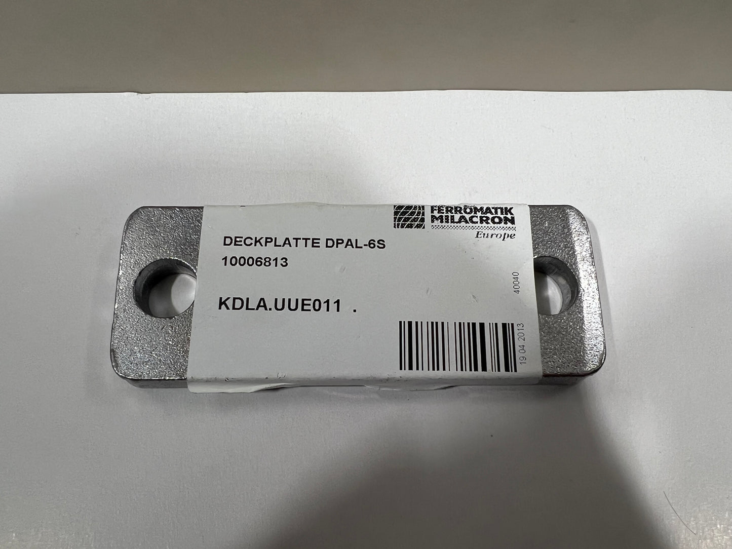 Stauff DPAL-6S Cover Plate – Carbon Steel, Phosphated – Lot of 6