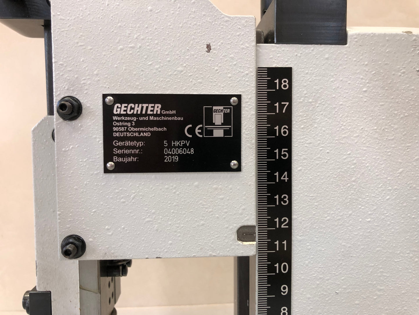 GECHTER type 5 HKPV hand lever press knee lever press YEAR 2019