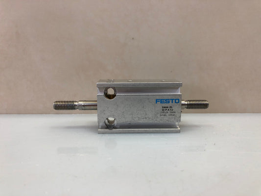 Festo Air Pneumatic Twin Rod Cylinder DMM-20-10-P-A-S2 158529
