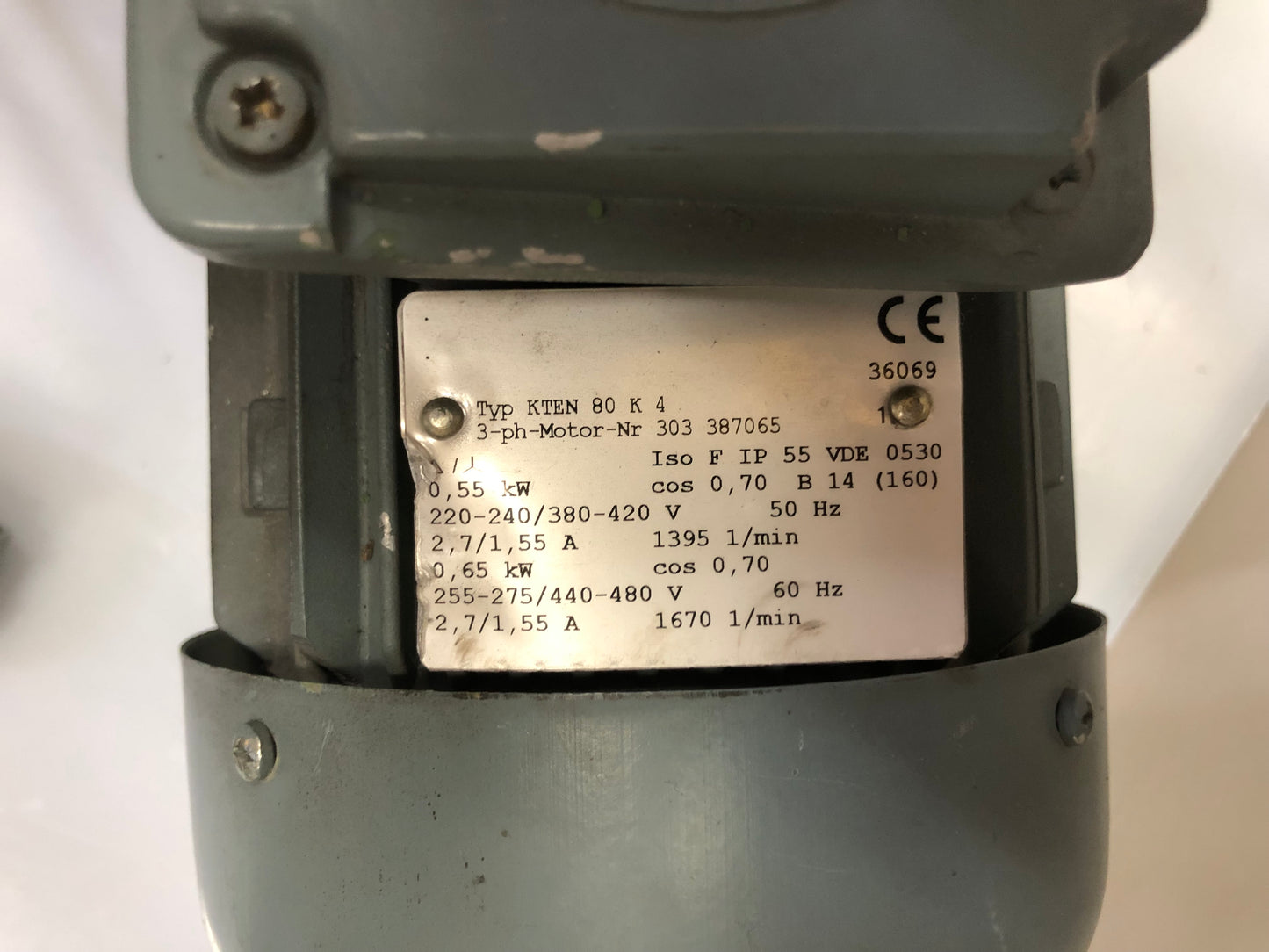 Leybold TRIVAC D16B 11266 20900332540 Rotary Vane Vacuum Pump