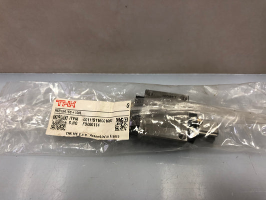 New THK linear guide slider HSR15A1SS + 100L