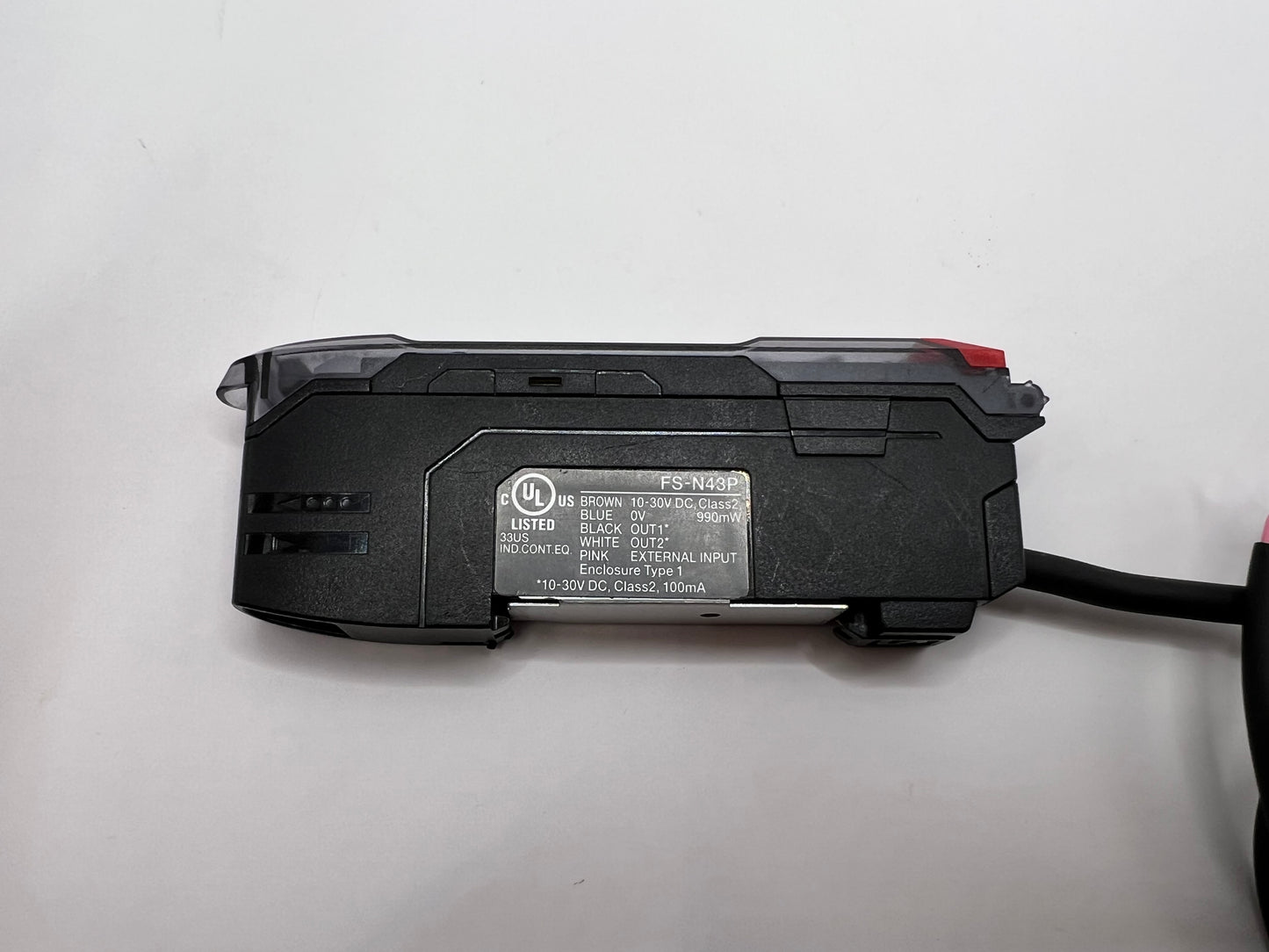 Keyence FS-N43P Fiber Optic Sensor Amplifier