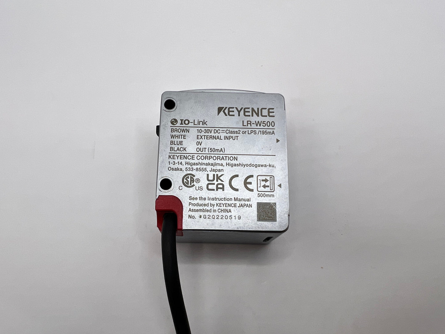 Keyence LR-W500C Full Spectrum Laser Sensor
