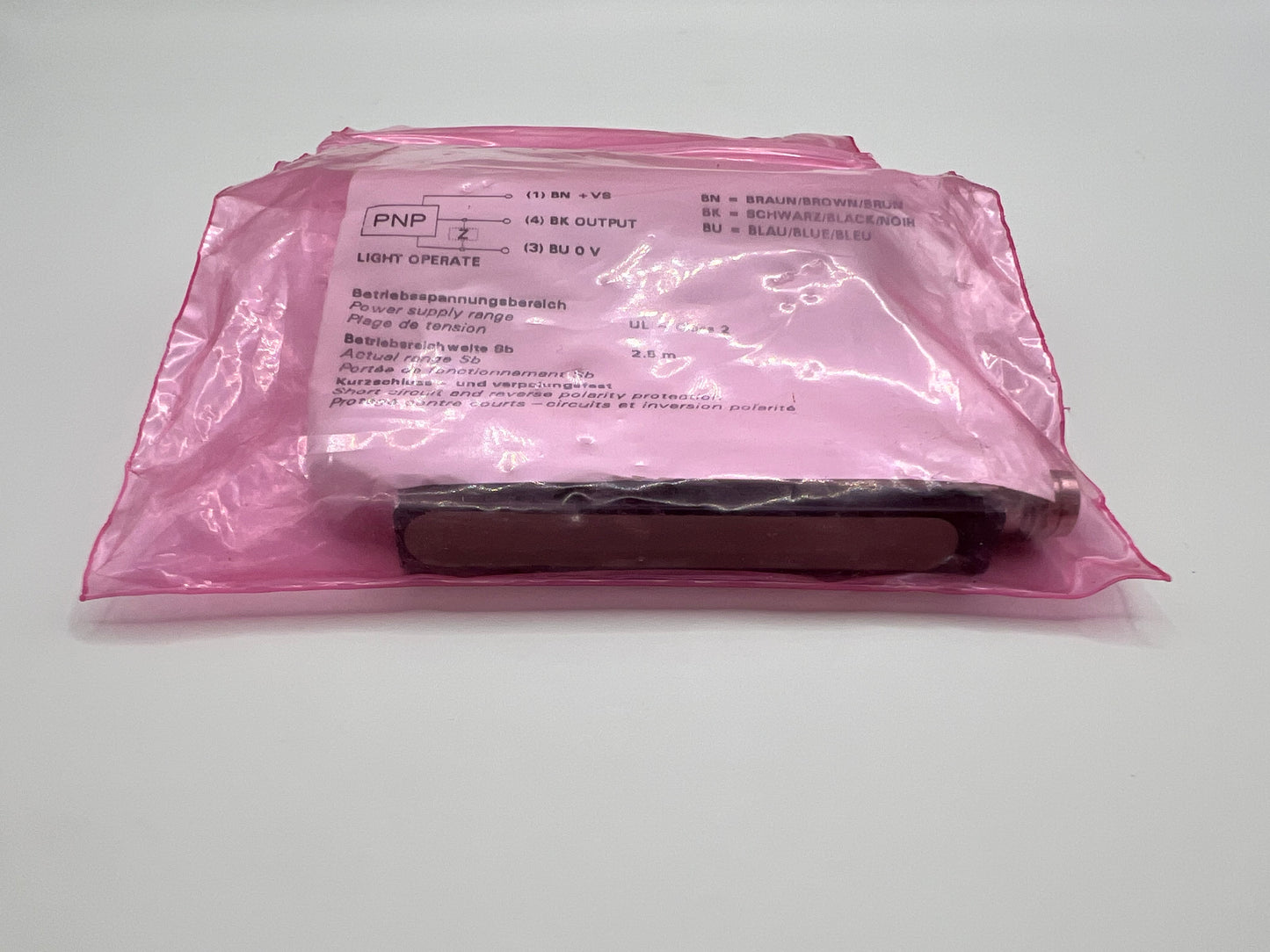 Baumer FEDM 08P1002/S35L Through-Beam Sensor 10–30VDC M8 3-Pin