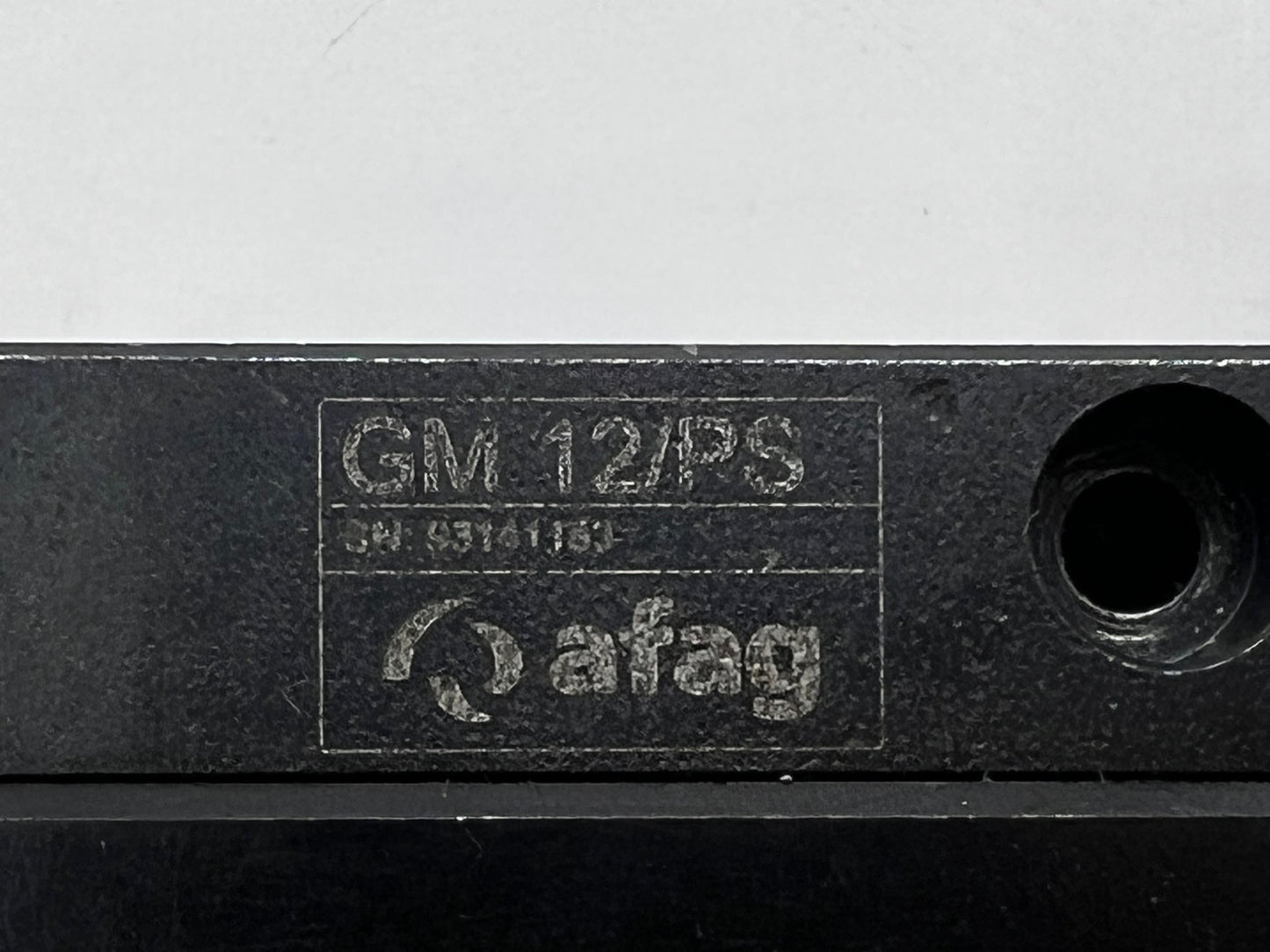 Afag GM 12/PS Mounting Plate for GMQ12 / GM12 Pneumatic Grippers